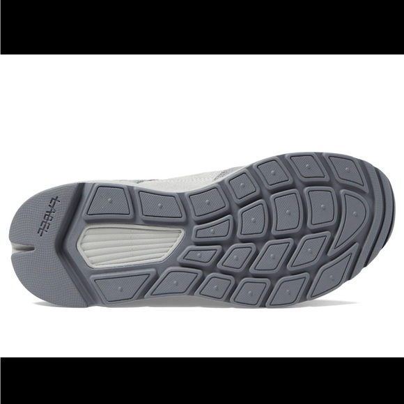 NIB Label Sneakers Light Gray Leather Suede - Picture 3 of 11